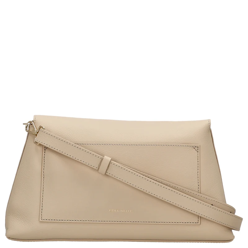 Coccinelle Nikla - Bolso de hombro 30 cm (sandshe/seagras)