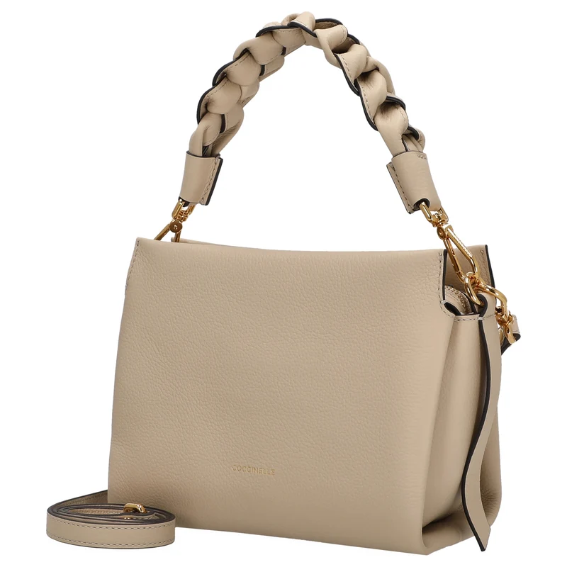 Coccinelle Boheme Grana Double - Bolso de mano S 23 cm (sandshe/seagras)
