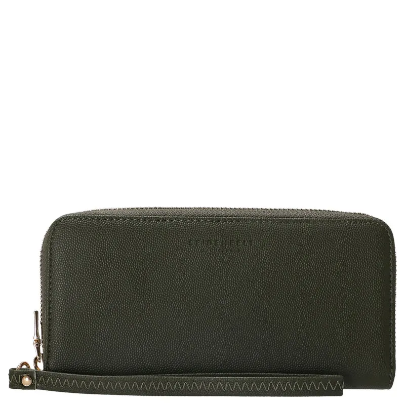 Seidenfelt Smilla - Cartera de mujer 19 cm (olive)