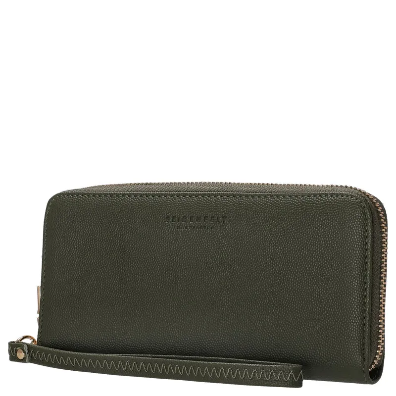 Seidenfelt Smilla - Cartera de mujer 19 cm (olive)