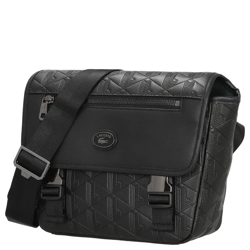 Lacoste Nomogramme - Bolso bandolera 28 cm (noir)