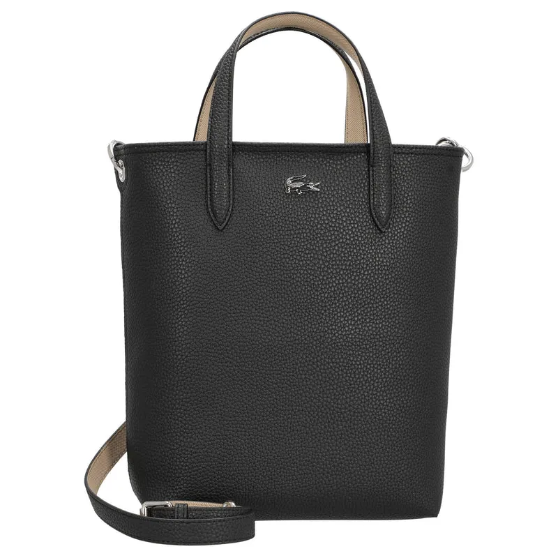 Lacoste Anna - Bolso de mano 29 cm (noir krema)