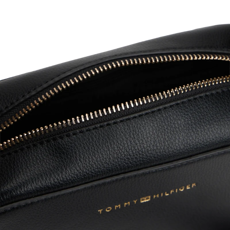 Tommy Hilfiger Logo - Bolso bandolera 20 cm (black)