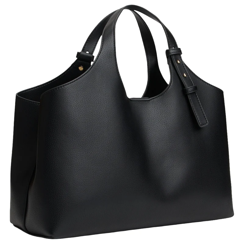 Tommy Hilfiger Logo - Bolso de mano 35 cm (black)