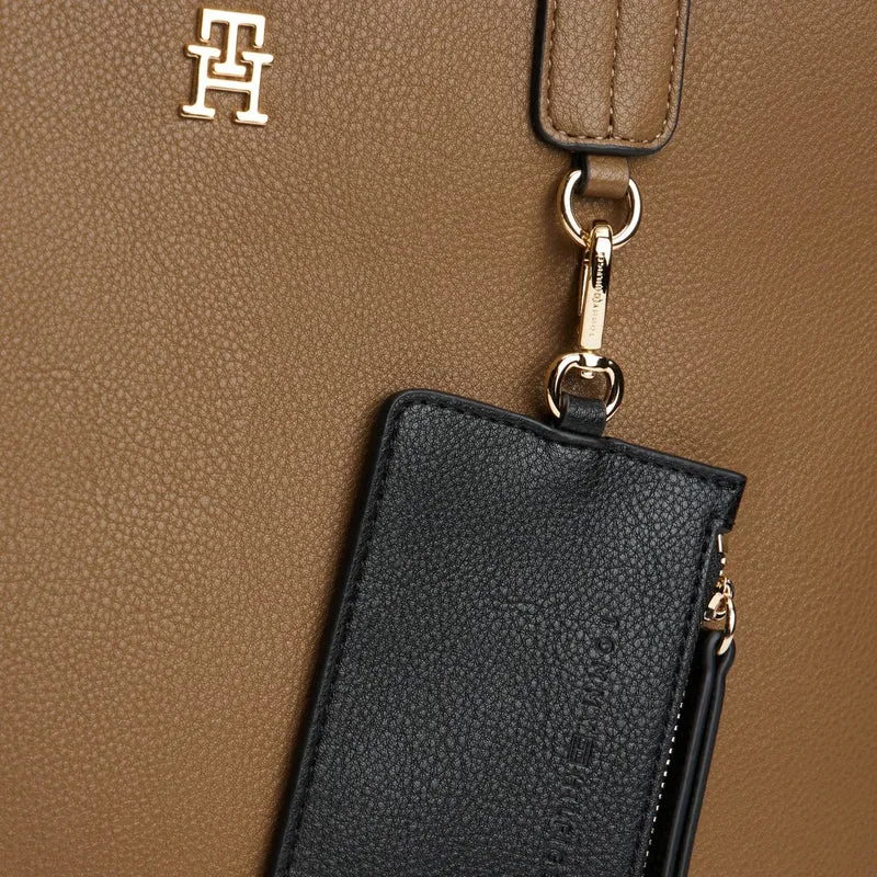 Tommy Hilfiger Icon - Bolso shopper 39 cm (nordic taupe)