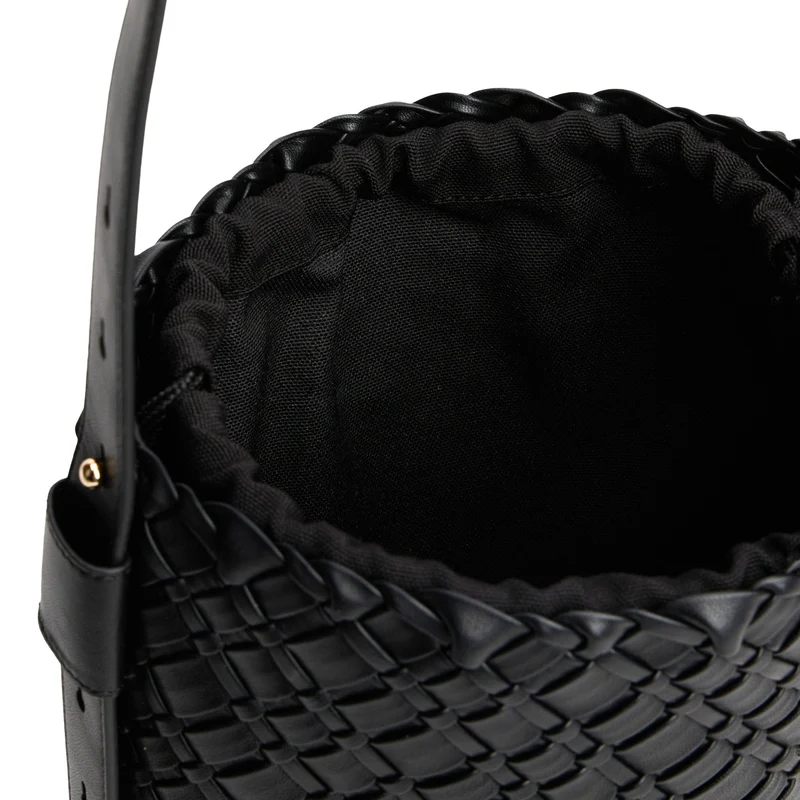 Tommy Hilfiger Braided - Bolso de hombro 29 cm (black)
