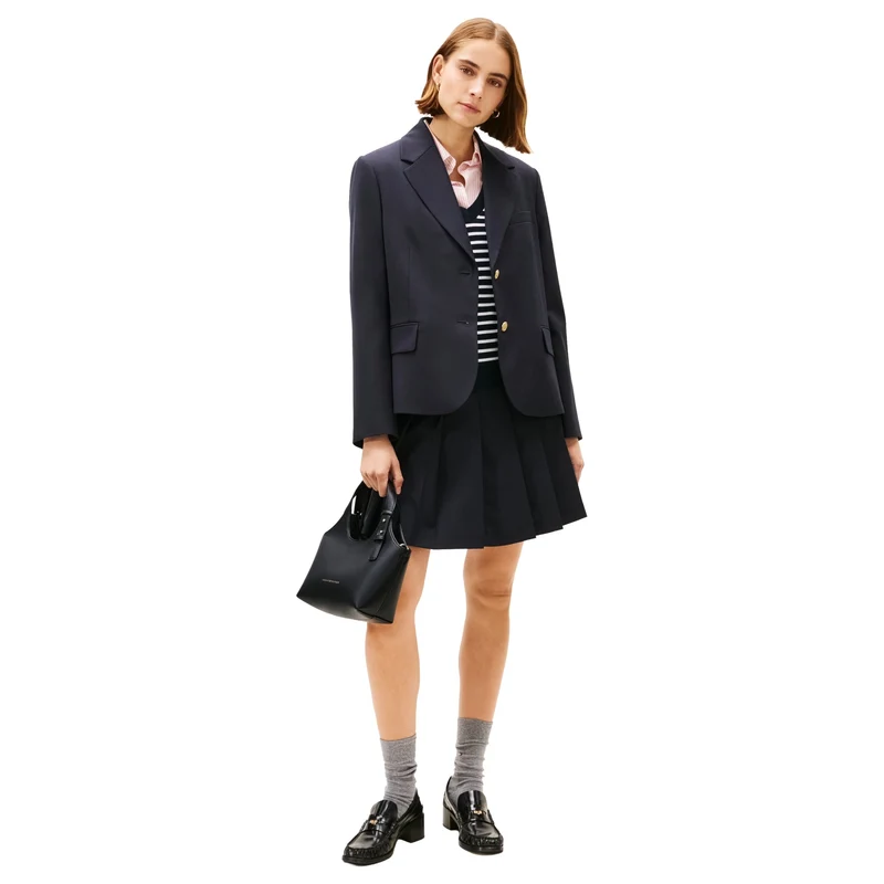 Tommy Hilfiger Logo - Bolso de mano 31 cm (black)