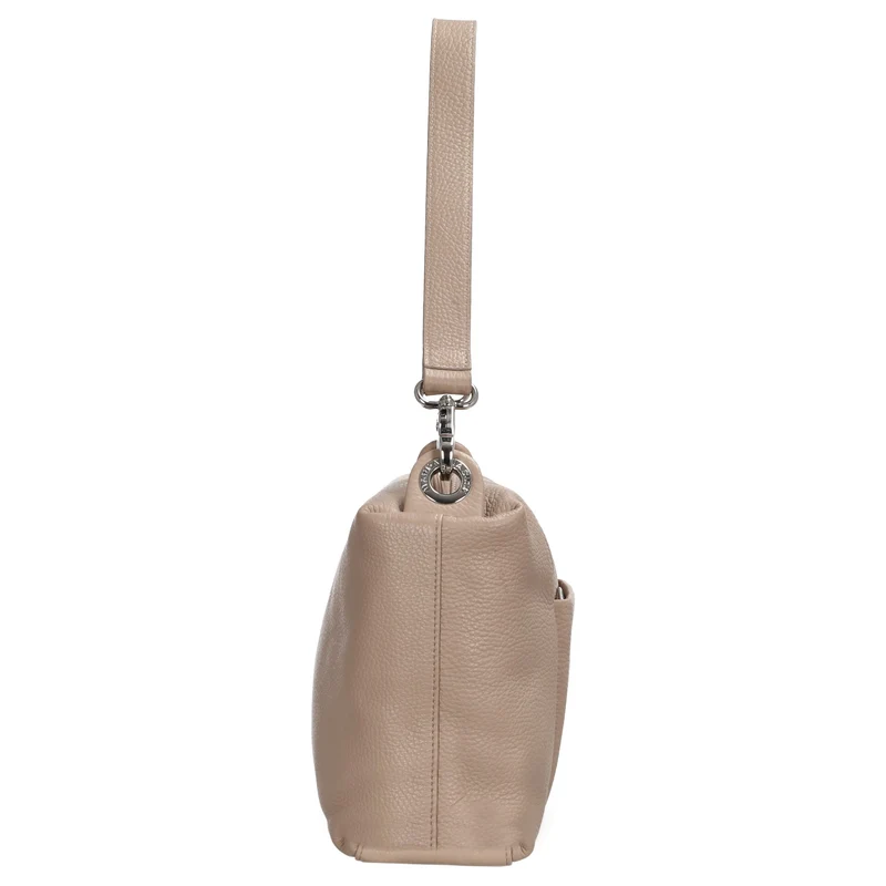 Mandarina Duck Mellow Leather Hobo - Bolso de hombro 30 cm (warm taupe)