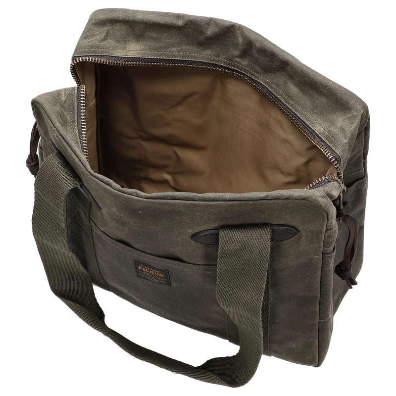 Filson Tin Cloth - Bolso shopper (otter green)