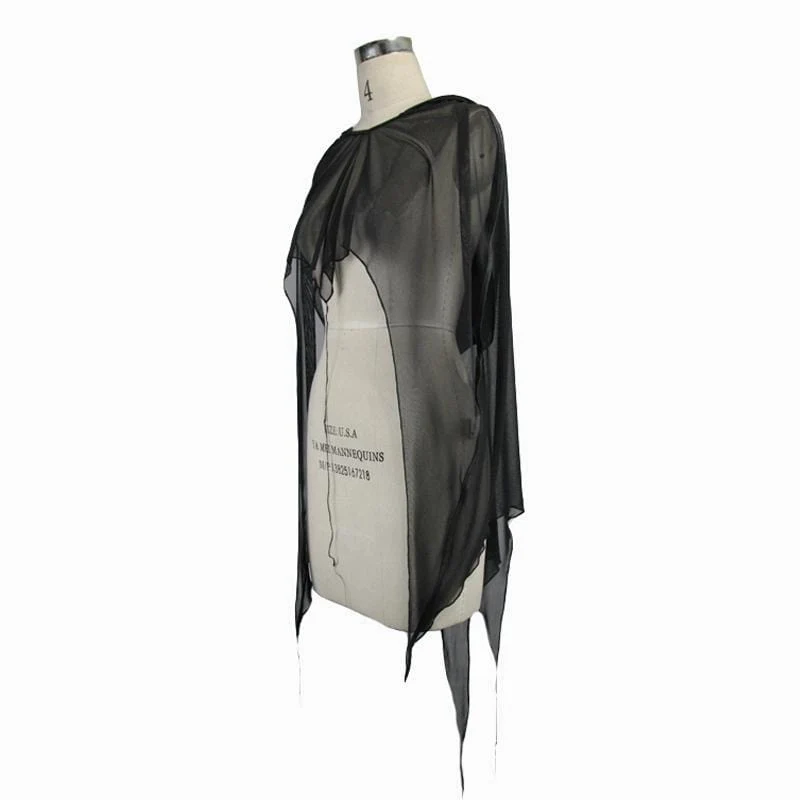 Frauen Goth schiere Cape