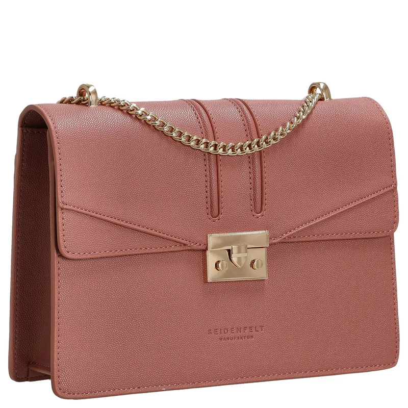 Seidenfelt Roros Big - Bolso de hombro 28 cm (color: blush)