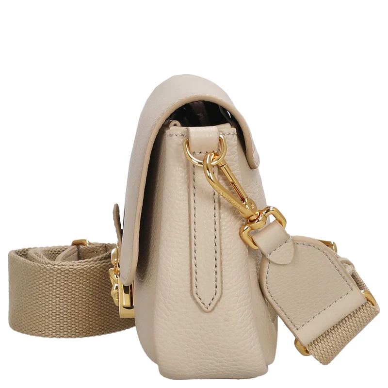 Coccinelle C-Me Lock Medium - Bolso de hombro 24 cm (sandshell)