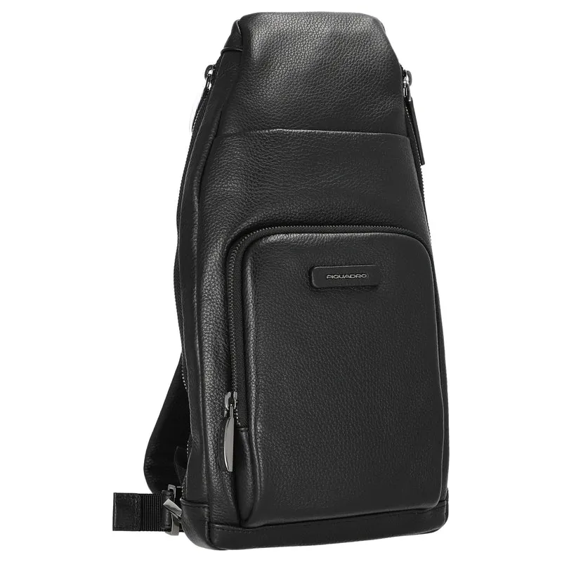 Piquadro Modus Special - Bandolera/Mochila 36 cm RFID (black)