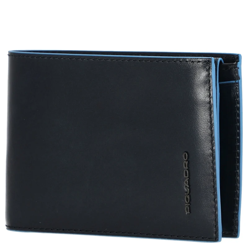 Piquadro Blue Square - Cartera de hombre 4cc 12.5 cm (blue 2)