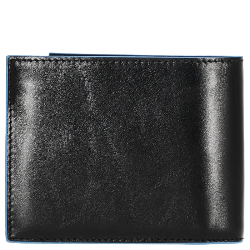 Piquadro Blue Square - Cartera de hombre 7cc 11 cm (black)