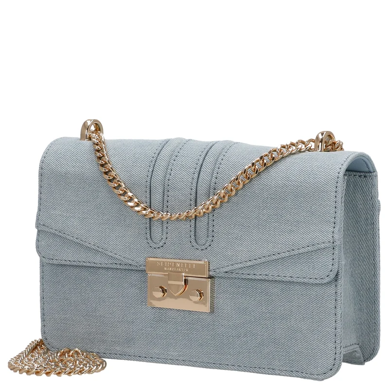 Seidenfelt Roros East-West Denim - Bolso bandolera 23 cm (denim in blue)