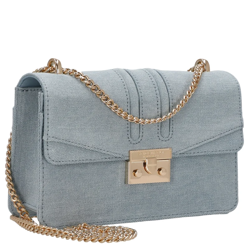 Seidenfelt Roros East-West Denim - Bolso bandolera 23 cm (denim in blue)
