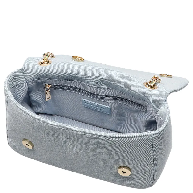 Seidenfelt Huuvari - Bolso bandolera 23 cm (denim in blue)