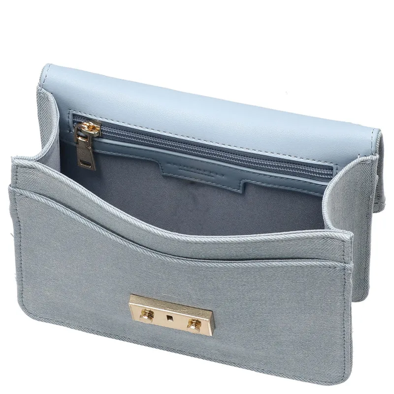 Seidenfelt Roros Denim - Bolso bandolera 21 cm (denim in blue)