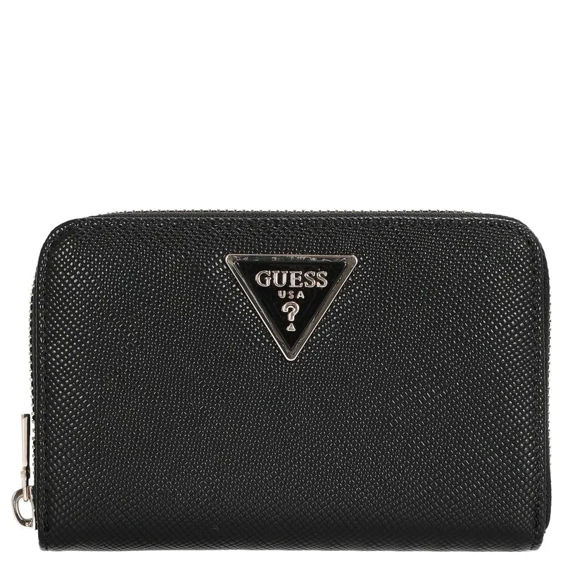 Guess Laurel II SLG Medium Zip Around - Cartera (black)