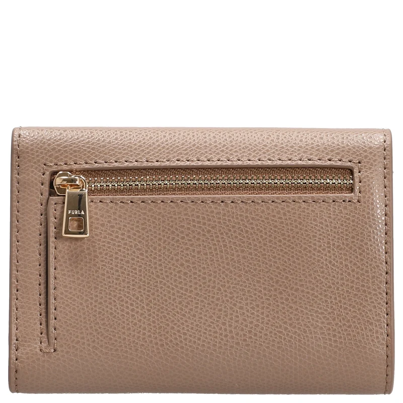 Furla 1927 M Compact Wallet - Cartera M 8cc 13 cm (greige)
