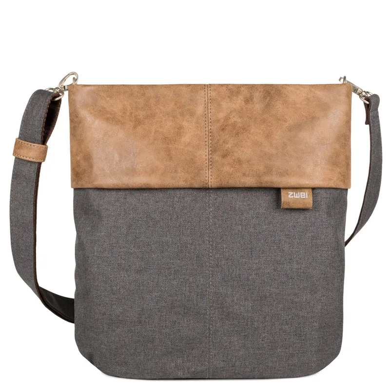 zwei Olli OT12 - Bolso de hombro 32 cm (graphit)