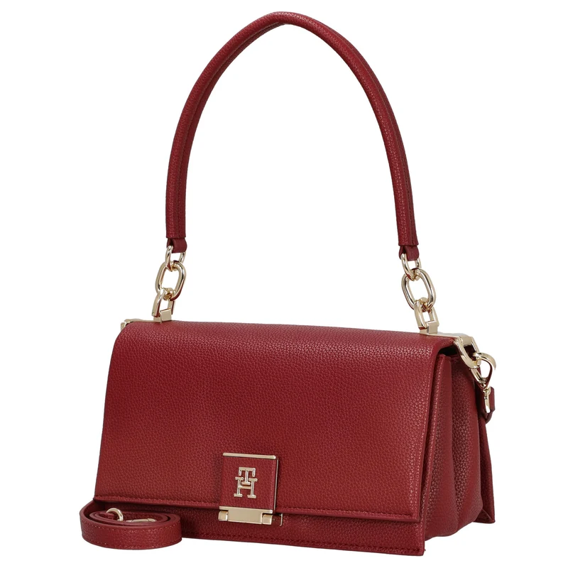 Tommy Hilfiger Her - Bolso de Hombro M 25 cm (rojo)