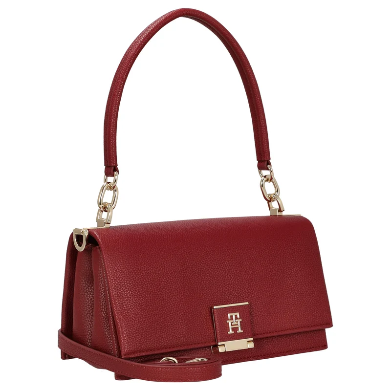 Tommy Hilfiger Her - Bolso de Hombro M 25 cm (rojo)