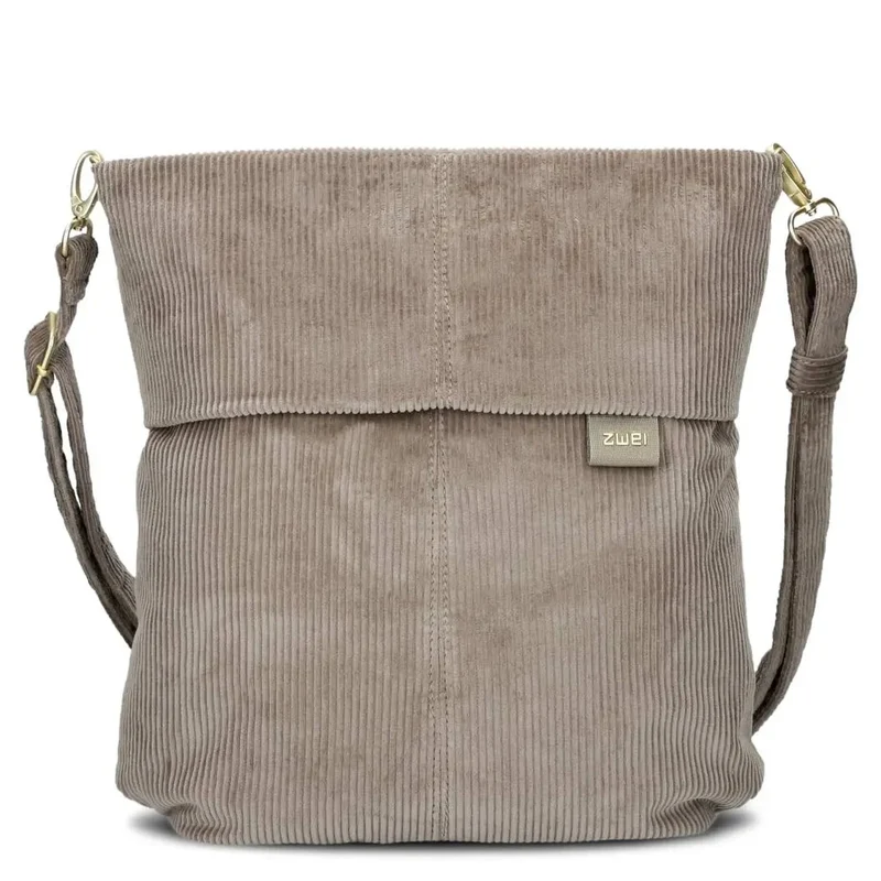 zwei Mademoiselle M12 - Bolso de hombro 32 cm (cord-mocca)