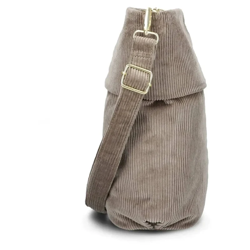 zwei Mademoiselle M12 - Bolso de hombro 32 cm (cord-mocca)