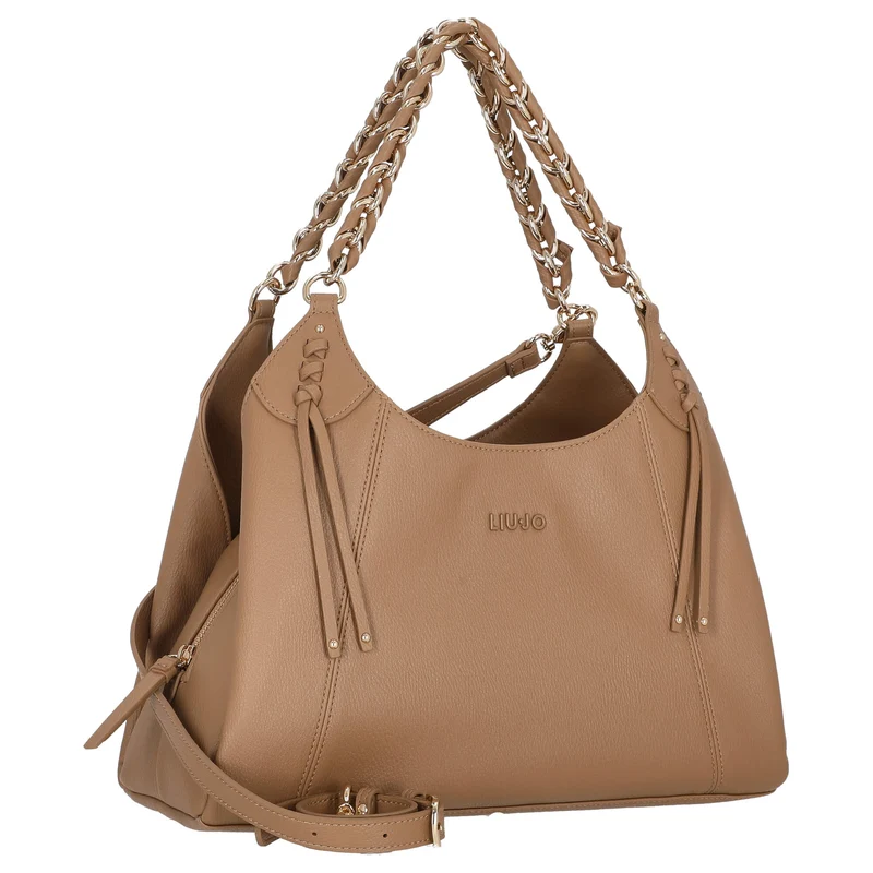 Liu Jo Euthalia - Bolso de hombro M 31 cm (almendra)