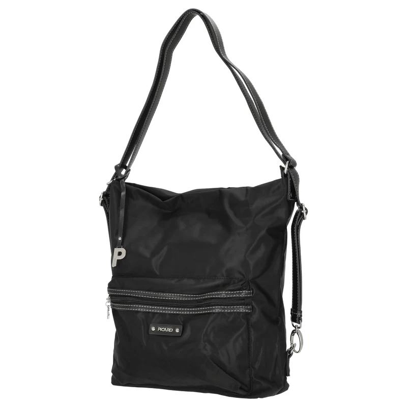 Picard Sonja - Bolso bandolera/Mochila 36 cm (schwarz)