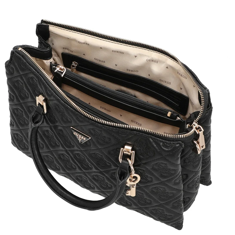 Guess Adelasia Multi - Bolso de mano 29 cm (Black)