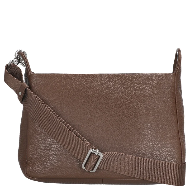 Mandarina Duck Mellow Leather - Bolso bandolera 36 cm (milk chocolate)