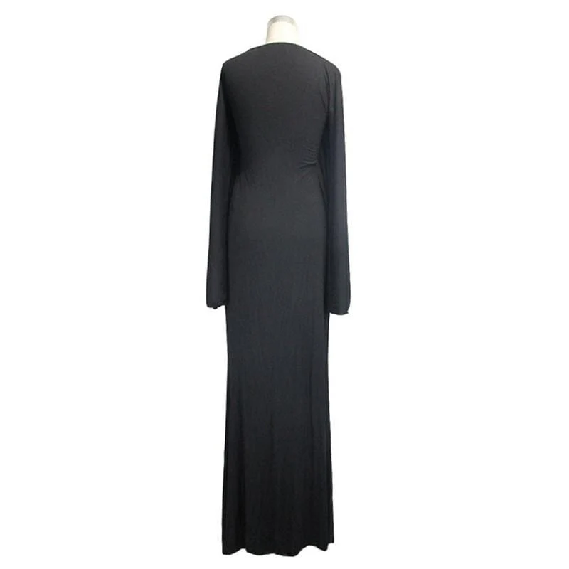 Langes Goth Kleid der Frauen