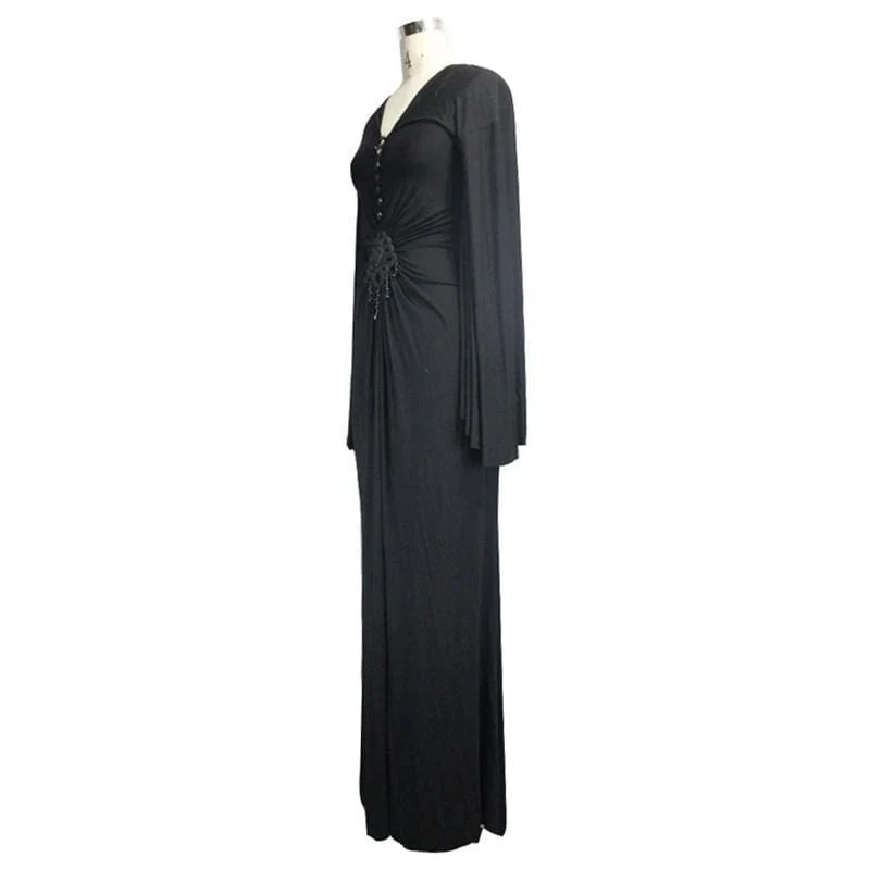 Langes Goth Kleid der Frauen
