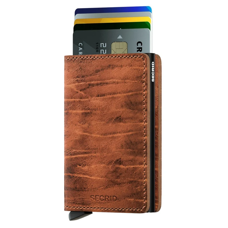Secrid Dutch Martin Slimwallet - Cartera RFID 6.8 cm (whiskey)