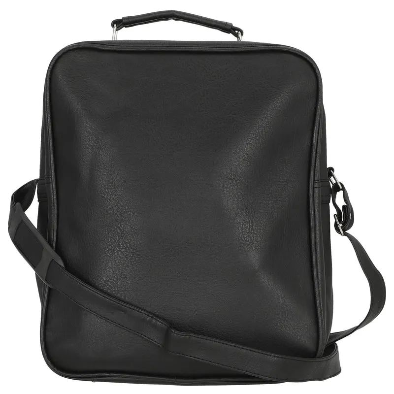 D&N Bags & More Flugumhänger - Bolso bandolera 34 cm (schwarz)