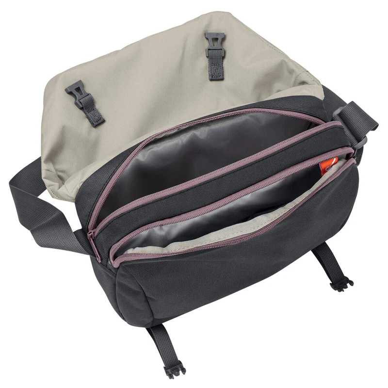 Vaude Rom III - Bolso bandolera S 24 cm (black/purple ash)