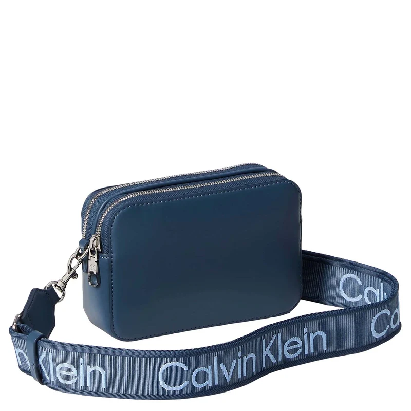 Calvin Klein Webbing Double Strap - Bolso bandolera 18 cm (key largo)