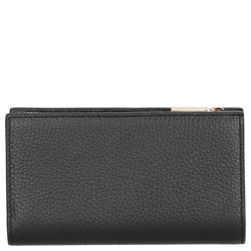 Coccinelle Metallic Soft - Cartera 12cc 16 cm (noir)