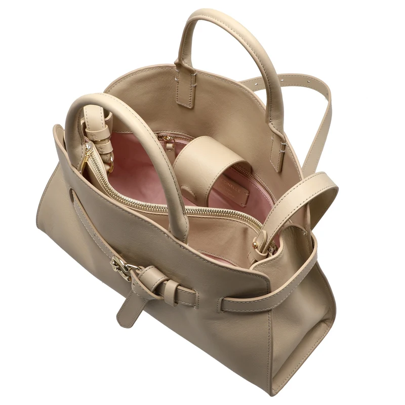 Coccinelle Sabine - Bolso de mano 34 cm (sandshell)