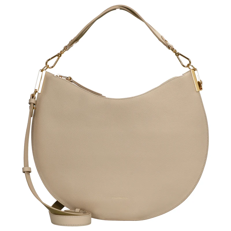 Coccinelle Sunup - Bolso de hombro 38 cm (sandshe/seagras)