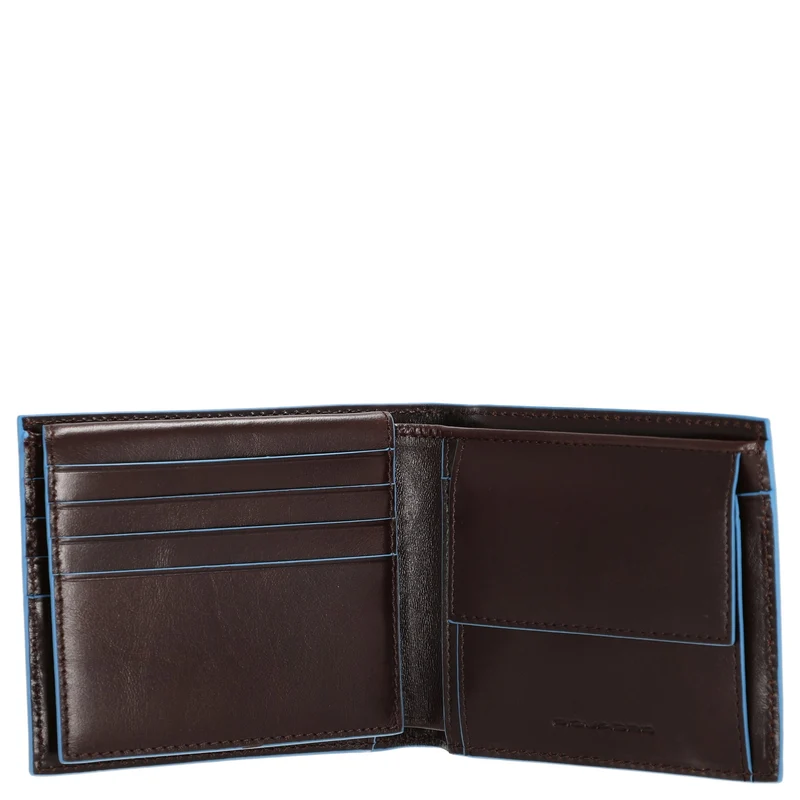 Piquadro Blue Square - Cartera de hombre 11 cm (mahogany)