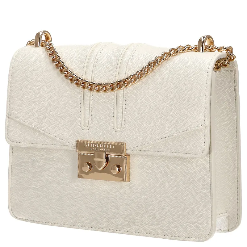 Seidenfelt Roros - Bolso bandolera 21 cm (soft cream)