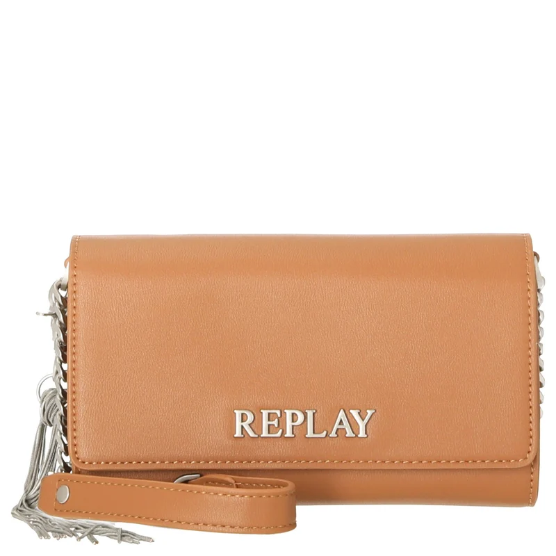 Replay - Bolso bandolera/Clutch 20 cm (brick brown)