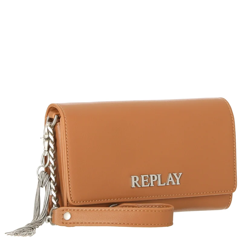 Replay - Bolso bandolera/Clutch 20 cm (brick brown)