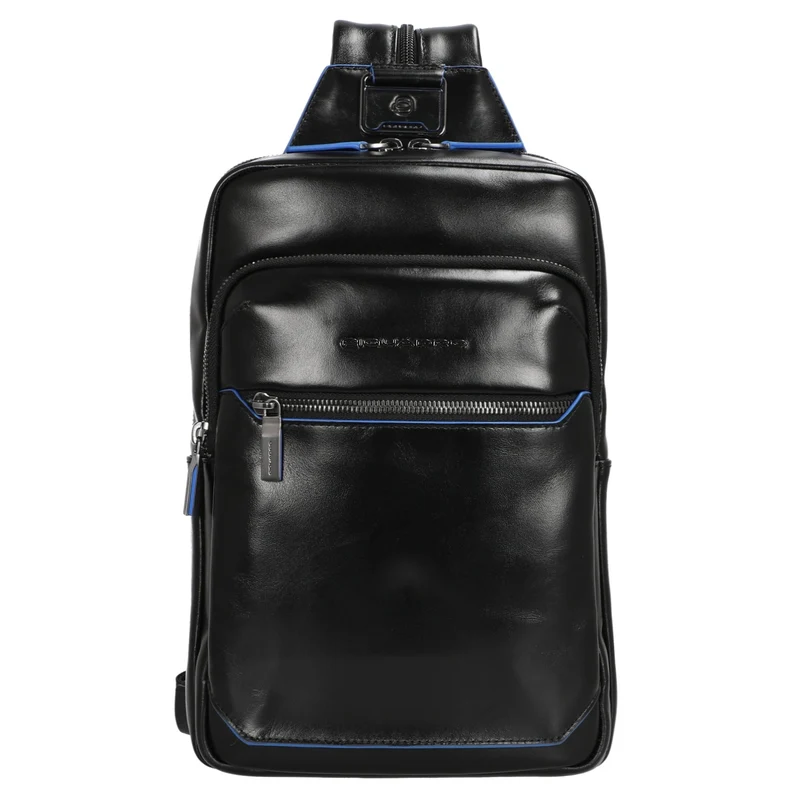 Piquadro Blue Square - Bandolera 30.5 cm (black)