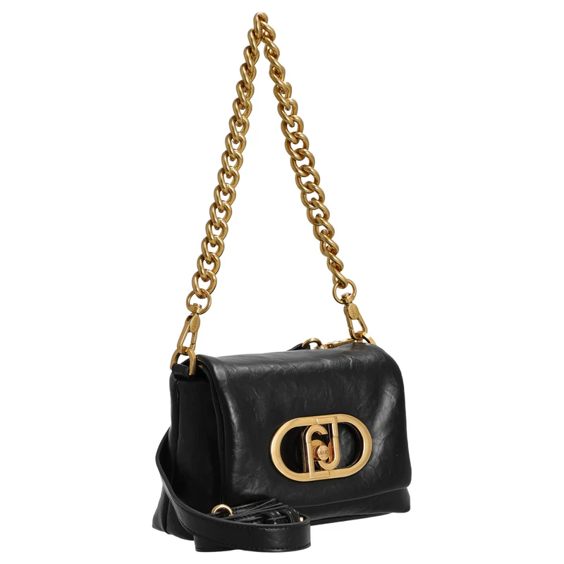 Liu Jo Lapuffy - Bolso bandolera S 19 cm (negro)