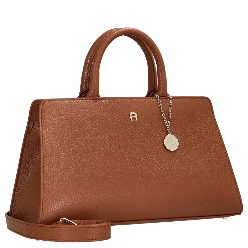 Aigner Cybill - Bolso de mano 30.5 cm (cognac brown)